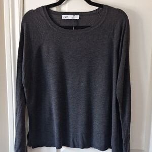 Zara Women's Gray Top